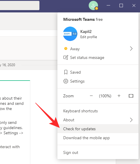 Falta a opção de fundos do Microsoft Teams?  Veja como consertar