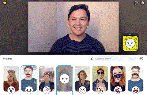 ฟิลเตอร์ Snap Camera สำหรับ Zoom, Microsoft Teams, WebEx, Skype, Google Hangouts และอื่นๆ: ดาวน์โหลด ตั้งค่า และวิธีใช้คำแนะนำ