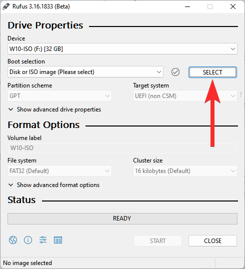 Como usar o Rufus para desativar o TPM e a inicialização segura na unidade USB inicializável do Windows 11