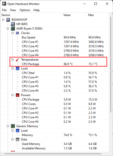 Como verificar e exibir a temperatura da CPU no Windows 11