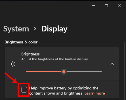Windows11で明るさを変更する方法