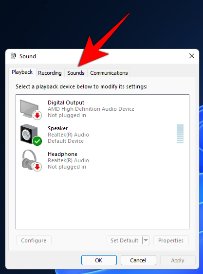 Como desativar os sons de alerta do Windows 11