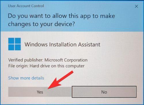 วิธีใช้ Windows 11 Installation Assistant เพื่ออัปเกรดจาก Windows 10