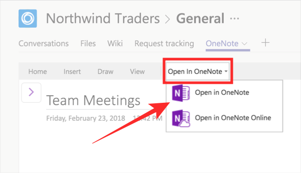 MicrosoftTeamsでOneNoteを追加して使用する方法