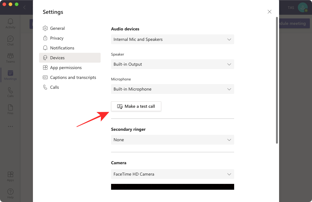 Cara Menguji Kamera dalam Microsoft Teams