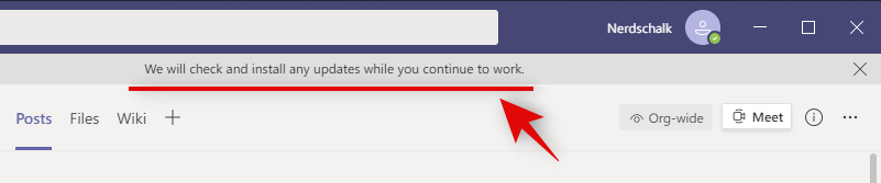 Cum se actualizează Microsoft Teams