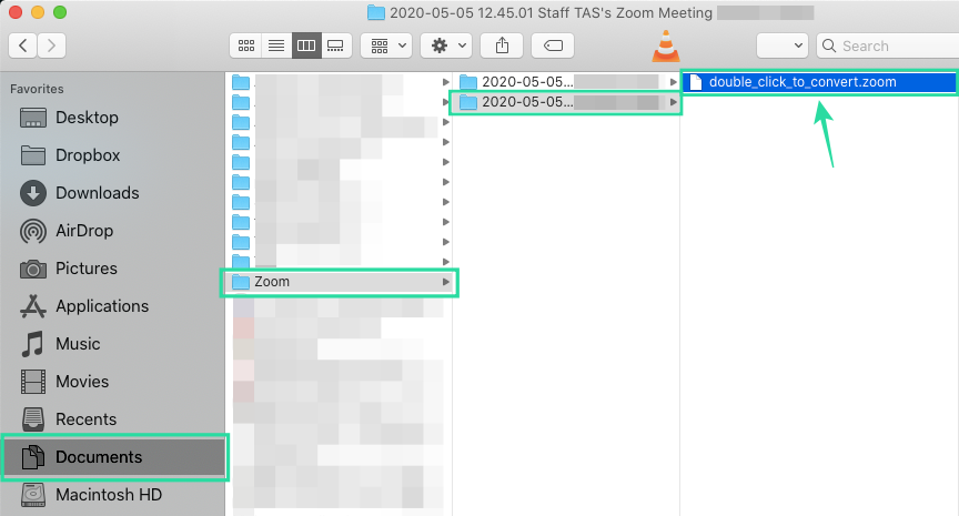 Como converter gravações de zoom locais com falha manualmente em um Mac