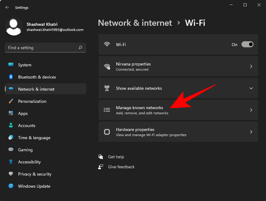 Cum să uiți o rețea pe Windows 11