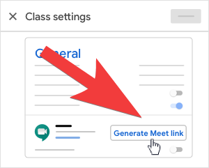 วิธีใช้ Google Meet ใน Google Classroom