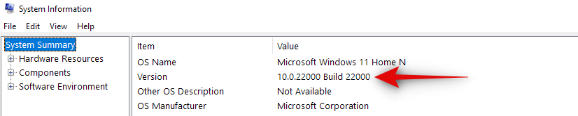 Windows11のバージョンを確認する方法
