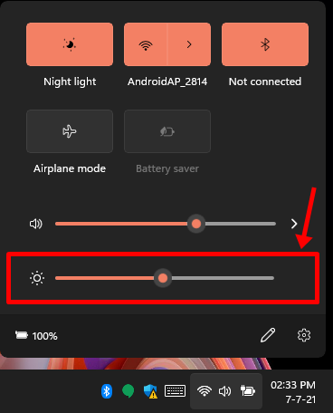 Como alterar o brilho no Windows 11