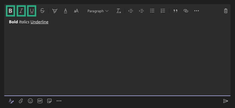Come formattare i tuoi messaggi in Microsoft Teams