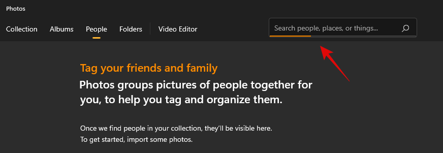 So gruppieren Sie Fotos von Freunden und Familie in der Windows 11 Fotos App