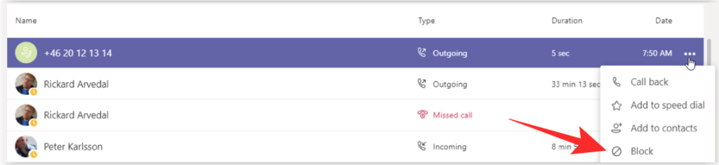 Microsoft Teamsで誰かをブロックおよびブロック解除する方法と、代替手段は何ですか