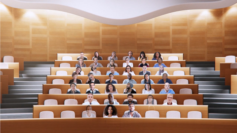 O que é o Modo Microsoft Teams Auditorium?