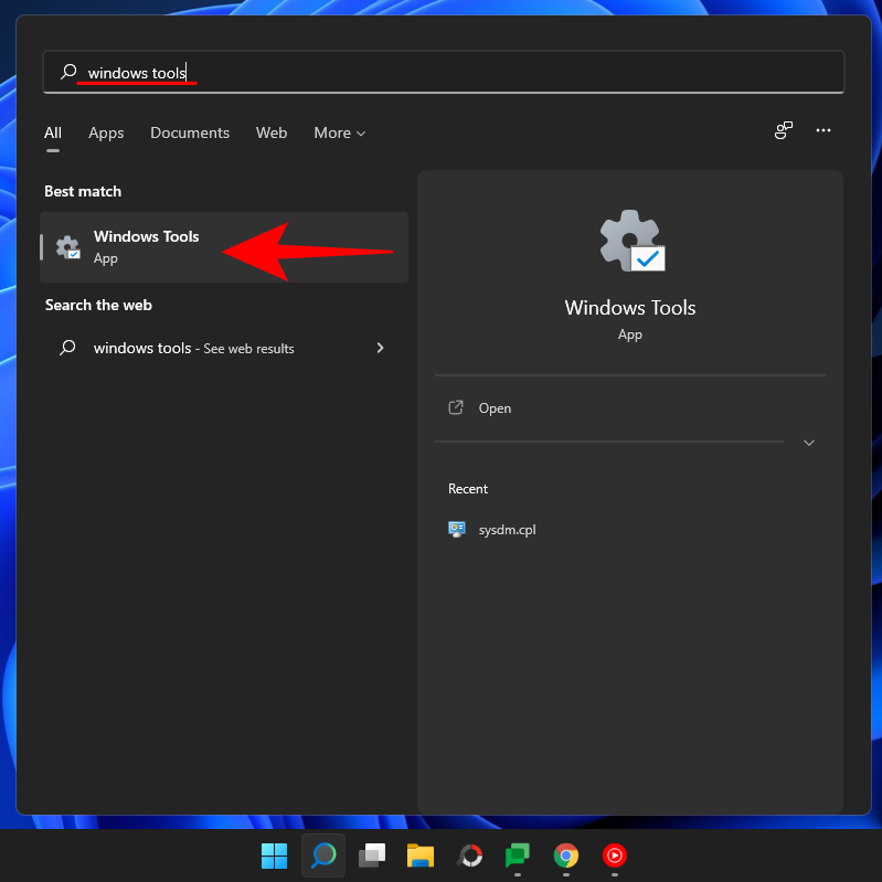 Cum se deschide panoul de control în Windows 11