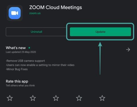 Cum să vă actualizați aplicația Zoom pe telefoane și tablete iPad, iPhone și Android?