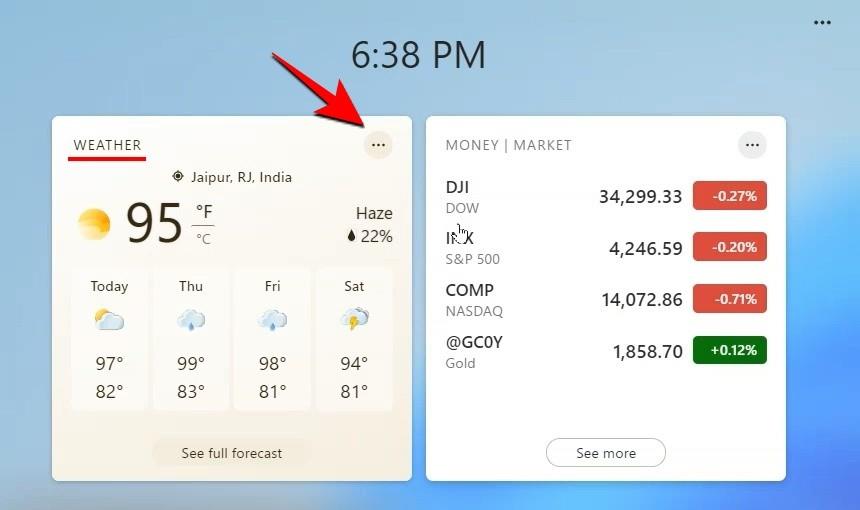 Windows 11：天気のスケールを華氏から摂氏に変更する方法とその逆