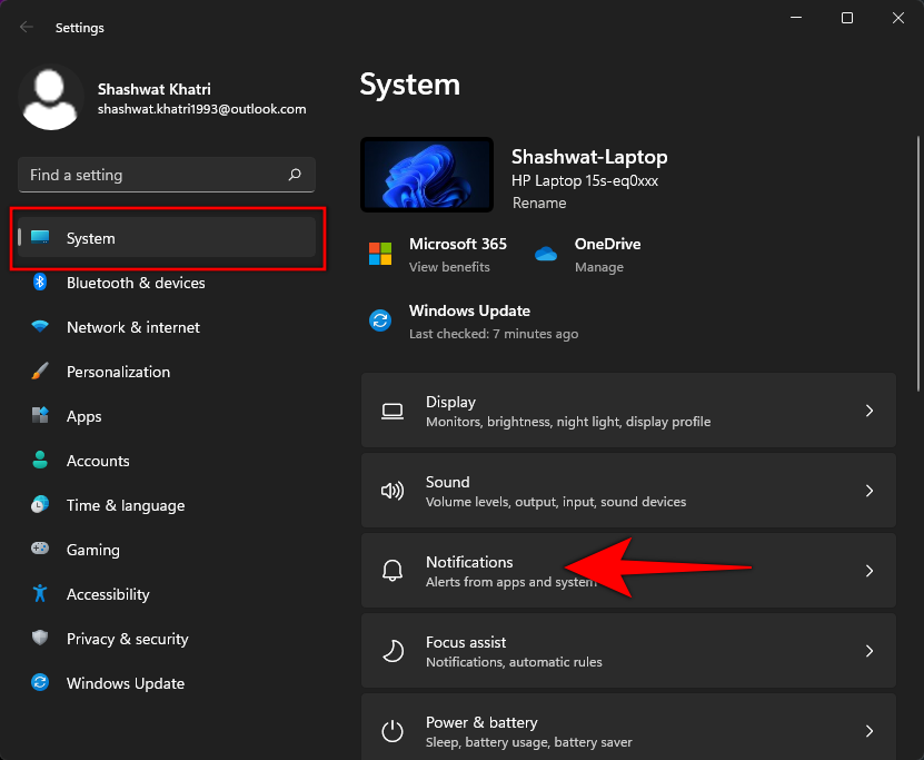 Como desativar os sons de alerta do Windows 11