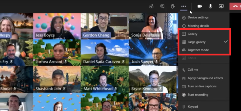 Comment voir tout le monde sur Microsoft Teams