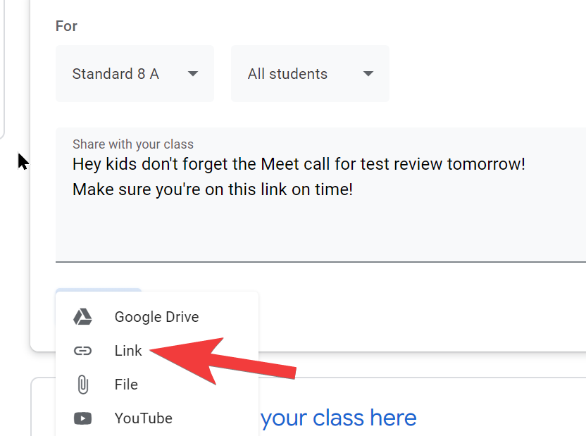 GoogleClassroomでGoogleMeetを使用する方法