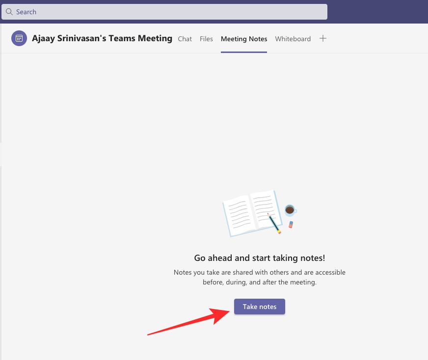 So erstellen Sie Besprechungsnotizen in Microsoft Teams