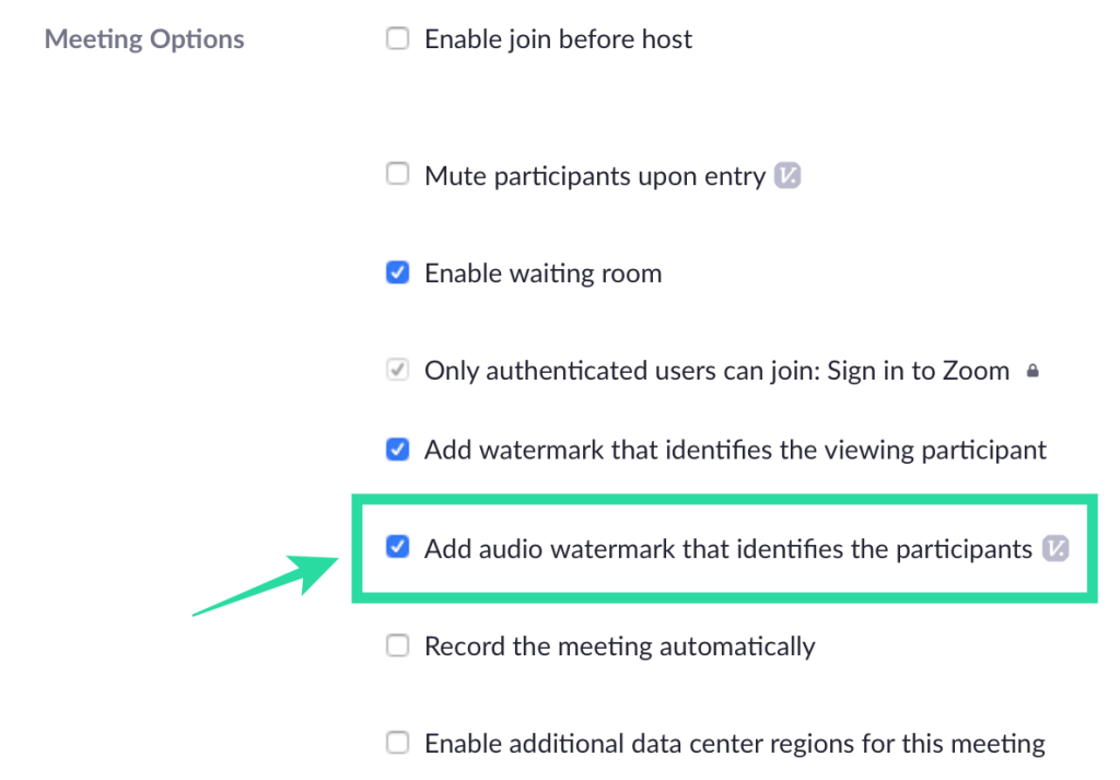 So fügen Sie einem Zoom-Meeting Bild- und Audiowasserzeichen hinzu, um es zu sichern