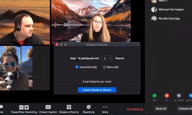 Zoom Breakout Rooms: tot ce trebuie să știți