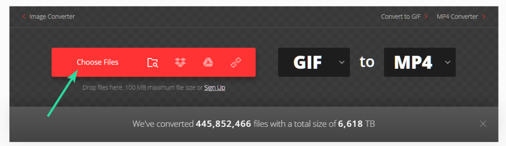 Как использовать GIF для увеличения фона