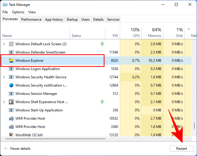 如何在 Windows 11 上重新啟動 Windows 資源管理器以及執行此操作時會發生什麼