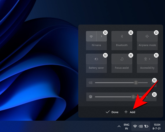 Comment ajouter, supprimer ou modifier l'ordre des raccourcis dans Windows 11 Action Center