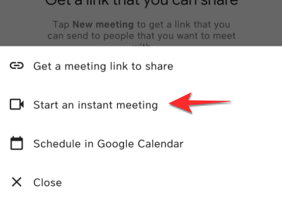 Como apresentar vídeo no Google Meet