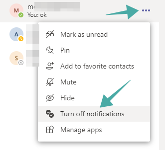 Come interrompere le notifiche di stato di un utente in Microsoft Teams per eliminare i messaggi pop-up ora disponibili