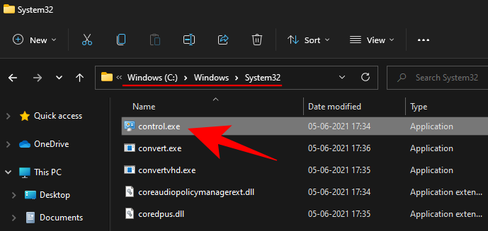 Cum se deschide panoul de control în Windows 11