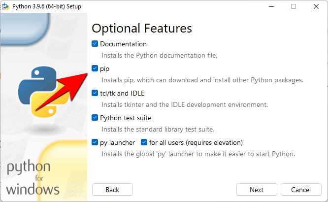 Come installare PIP su Windows 11
