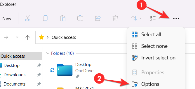 Windows11で隠しファイルを表示する方法