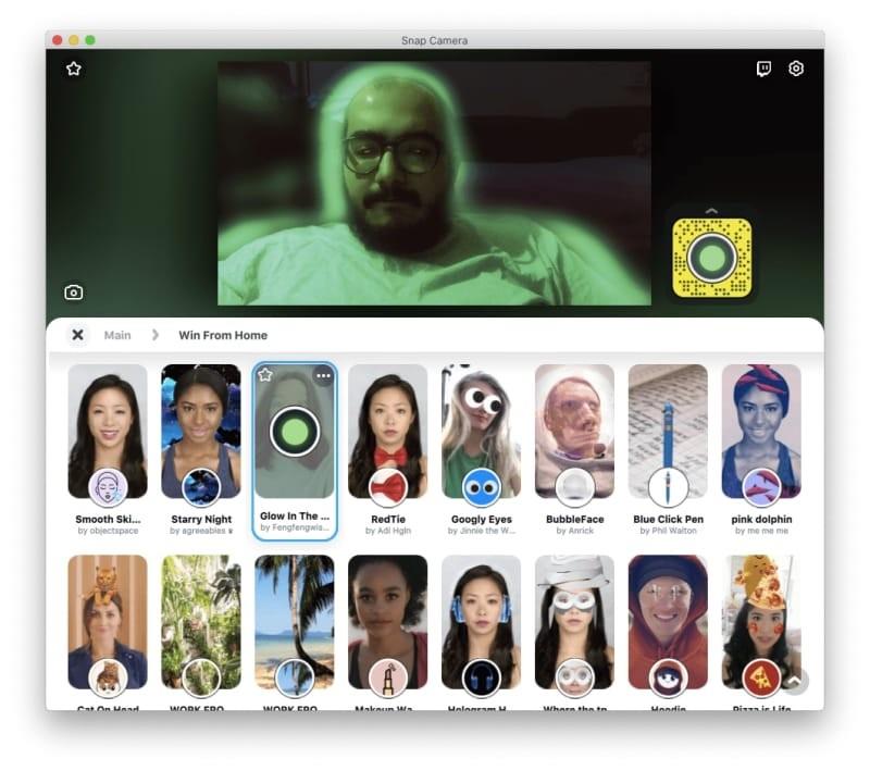 Filtri Snap Camera per Zoom, Microsoft Teams, WebEx, Skype, Google Hangouts e altro: suggerimenti per il download, l'installazione e l'utilizzo