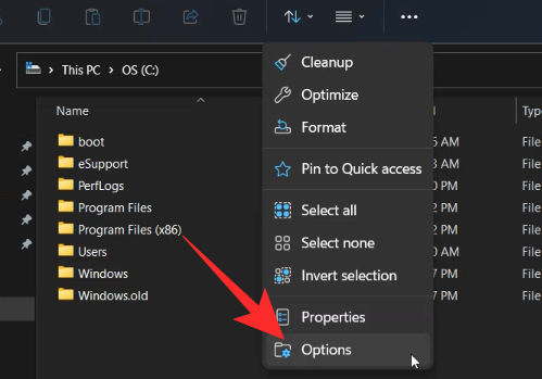 So erhöhen Sie den Platz zwischen Elementen im Windows 11-Datei-Explorer