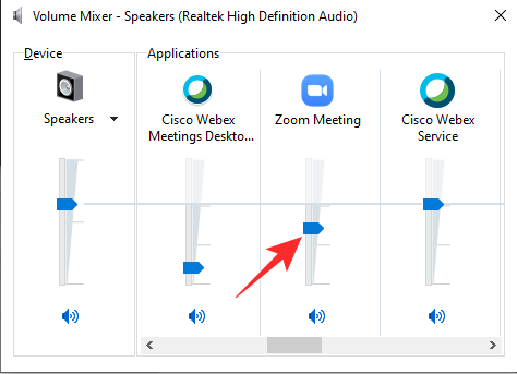 如何降低 Zoom、Google Meet 和 Microsoft Teams 的音量