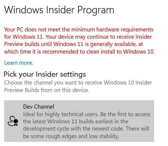 Errore "Il tuo PC non soddisfa i requisiti hardware minimi per Windows 11": che cos'è e come risolverlo?