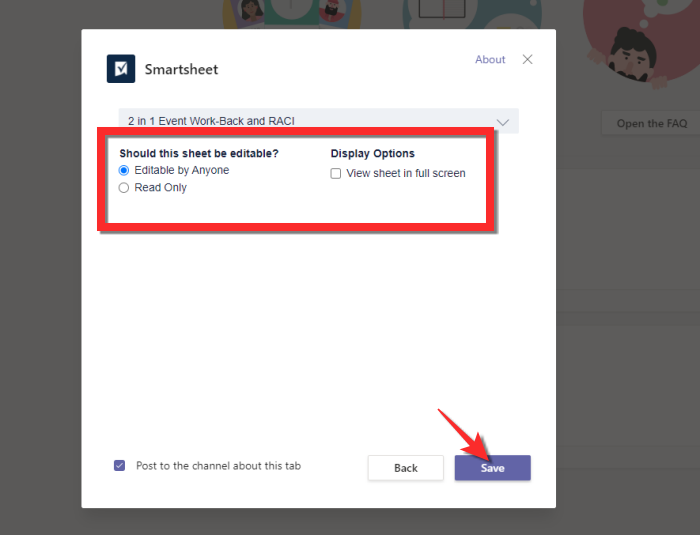 Jak dodać arkusz Smartsheet do Microsoft Teams