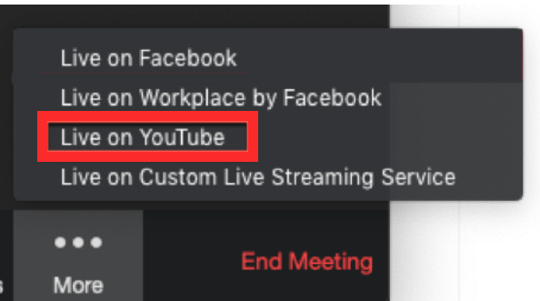 FacebookLiveとYouTubeでZoomMeetingをライブでストリーミングする方法