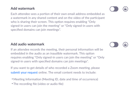 Как добавить водяные знаки с изображением и звуком на собрание Zoom, чтобы защитить его