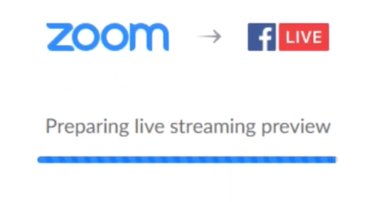 Cómo transmitir su reunión de Zoom en vivo en Facebook Live y YouTube