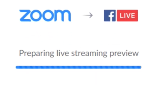 วิธีสตรีมการประชุม Zoom Live บน Facebook Live และ YouTube