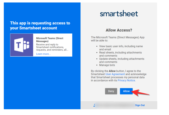 Como adicionar o Smartsheet ao Microsoft Teams