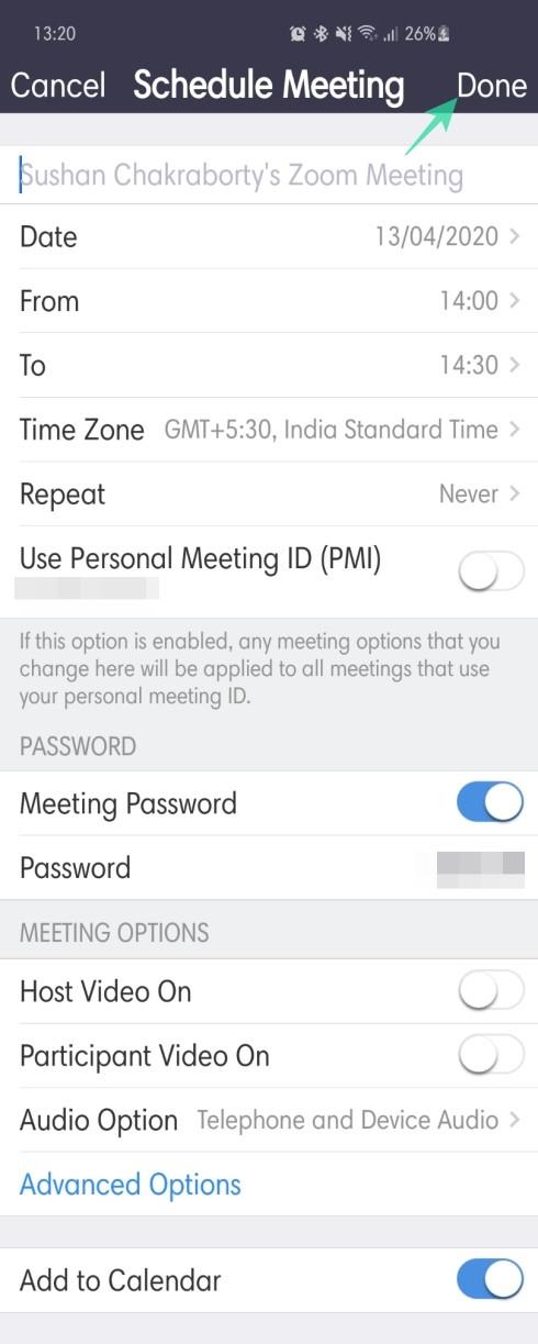Como agendar uma reunião do Zoom na Web, PC e telefone