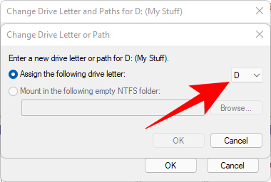 Windows11でドライブ文字を変更する方法
