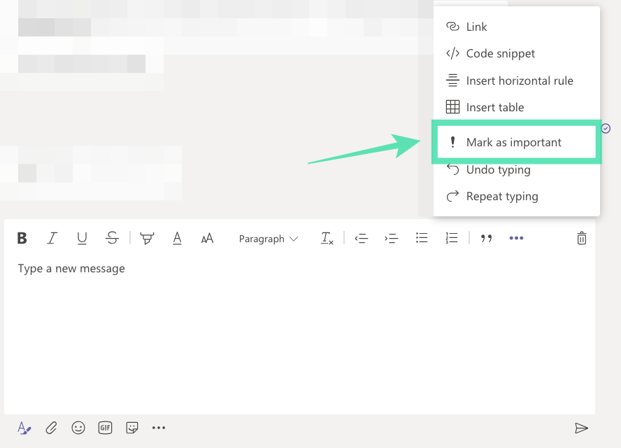 Comment marquer un message envoyé comme « Important » sur Microsoft Teams