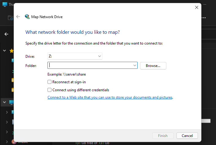Как подключить диск в Windows 11